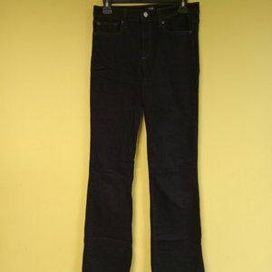 GAP boot cut dark navy blue jeans